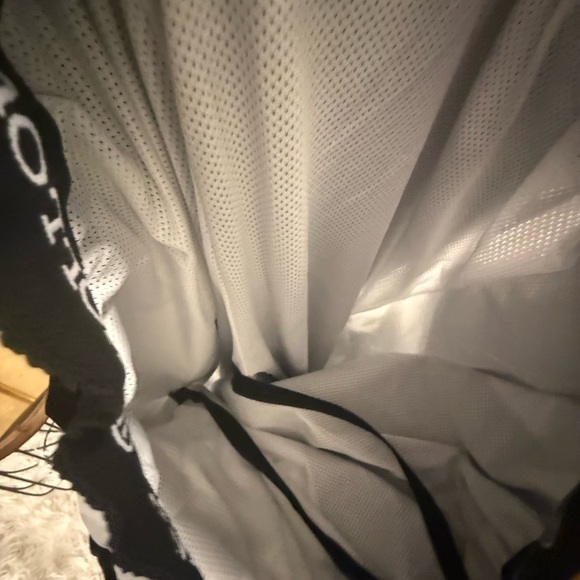 Holloway Black White Hooded Windbreaker Jacket & Pants Set XL NWT - Picture 3 of 10